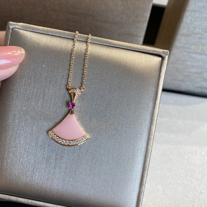[BLUE TEARS]DREAM NECKLACE PINK OPAL
