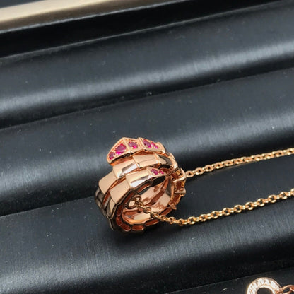 [BLUE TEARS]SERPENTI PEDANT NECKLACE