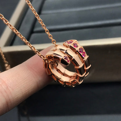 [BLUE TEARS]SERPENTI PEDANT NECKLACE