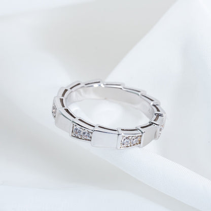 [BLUE TEARS]SERPENTI RING SILVER  3MM