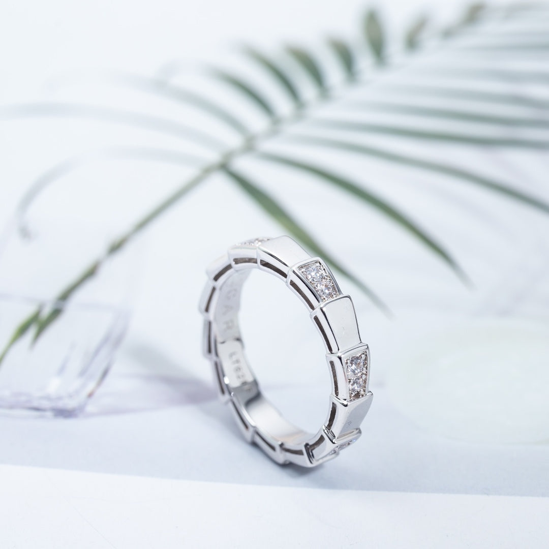 [BLUE TEARS]SERPENTI RING SILVER  3MM