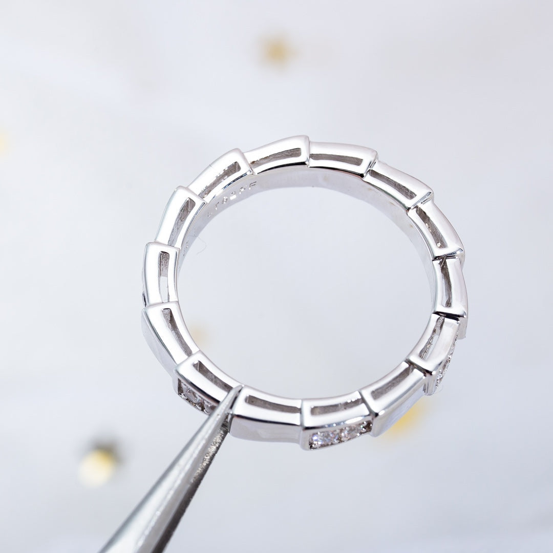 [BLUE TEARS]SERPENTI RING SILVER  3MM