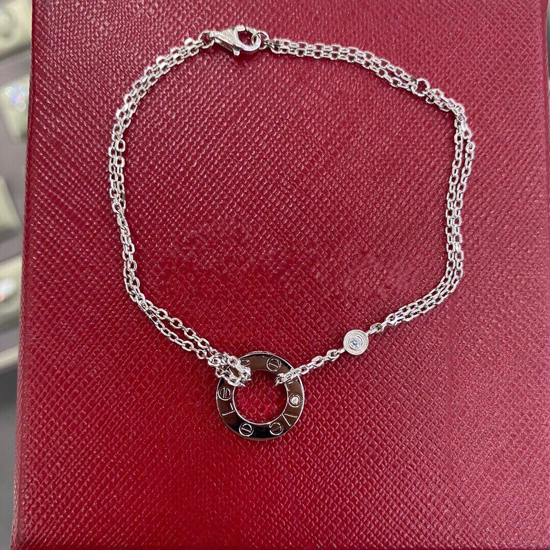 [Blue Tears Jewelry]LOVE BRACELET 2 DIAMOND