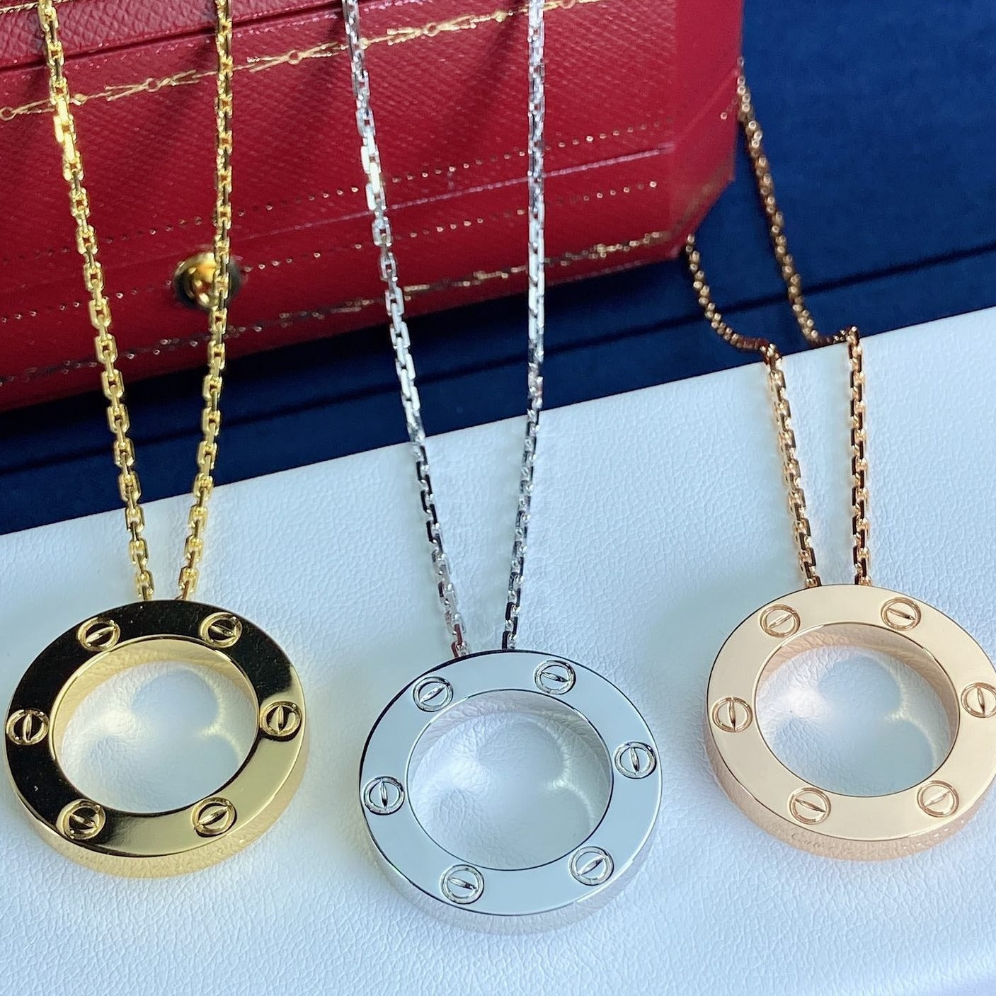 [BLUE TEARS]LOVE NECKLACE 16MM