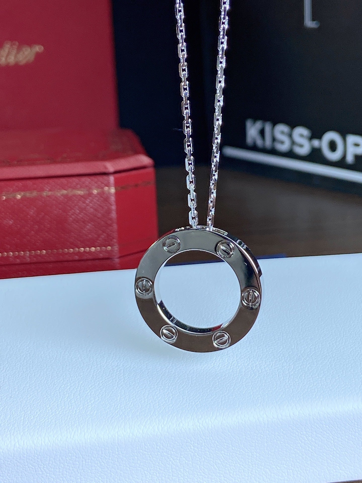 [BLUE TEARS]LOVE NECKLACE 16MM