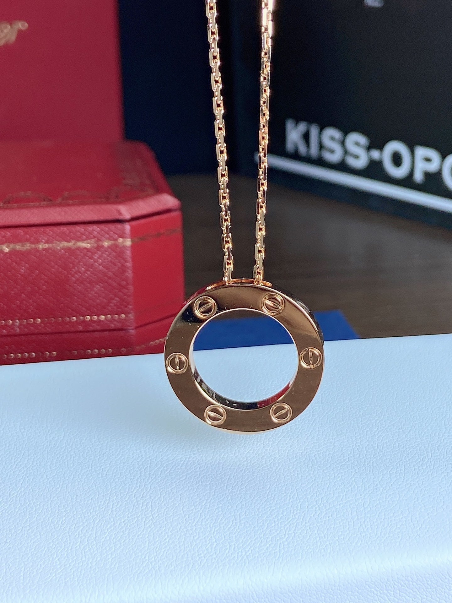 [BLUE TEARS]LOVE NECKLACE 16MM
