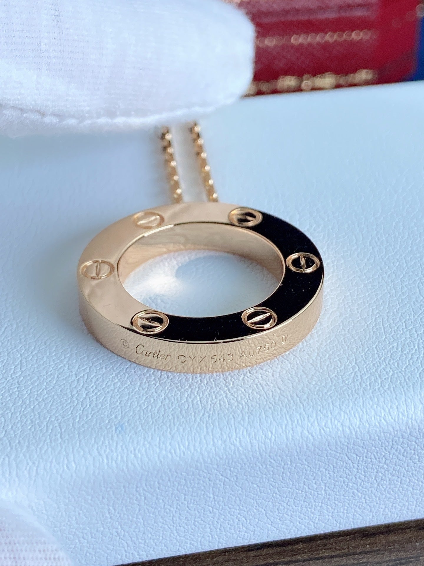 [BLUE TEARS]LOVE NECKLACE 16MM