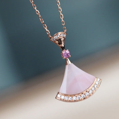 [BLUE TEARS]DREAM NECKLACE PINK MOP DIAMOND