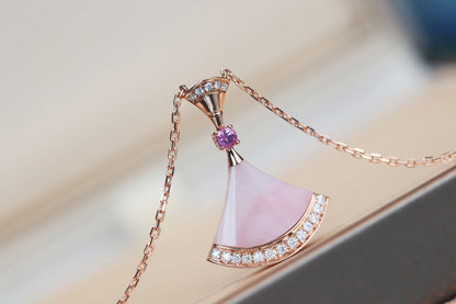 [BLUE TEARS]DREAM NECKLACE PINK MOP DIAMOND