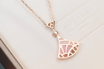 [BLUE TEARS]DREAM NECKLACE PINK MOP DIAMOND