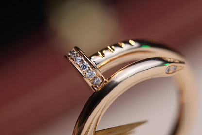 [BLUE TEARS]JUSTE RING 2.65MM PINK GOLD DIAMOND