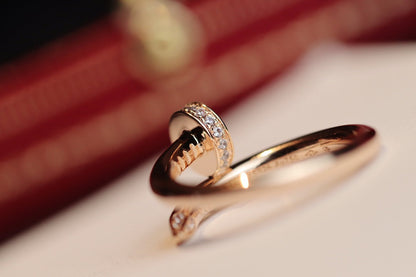 [BLUE TEARS]JUSTE RING 2.65MM PINK GOLD DIAMOND