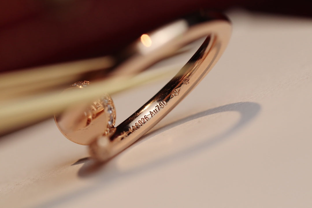 [BLUE TEARS]JUSTE RING 2.65MM PINK GOLD DIAMOND