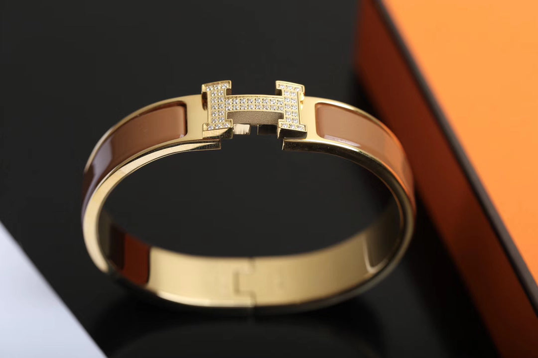 [BLUE TEARS]H BRACELET GOLD DIAMOND
