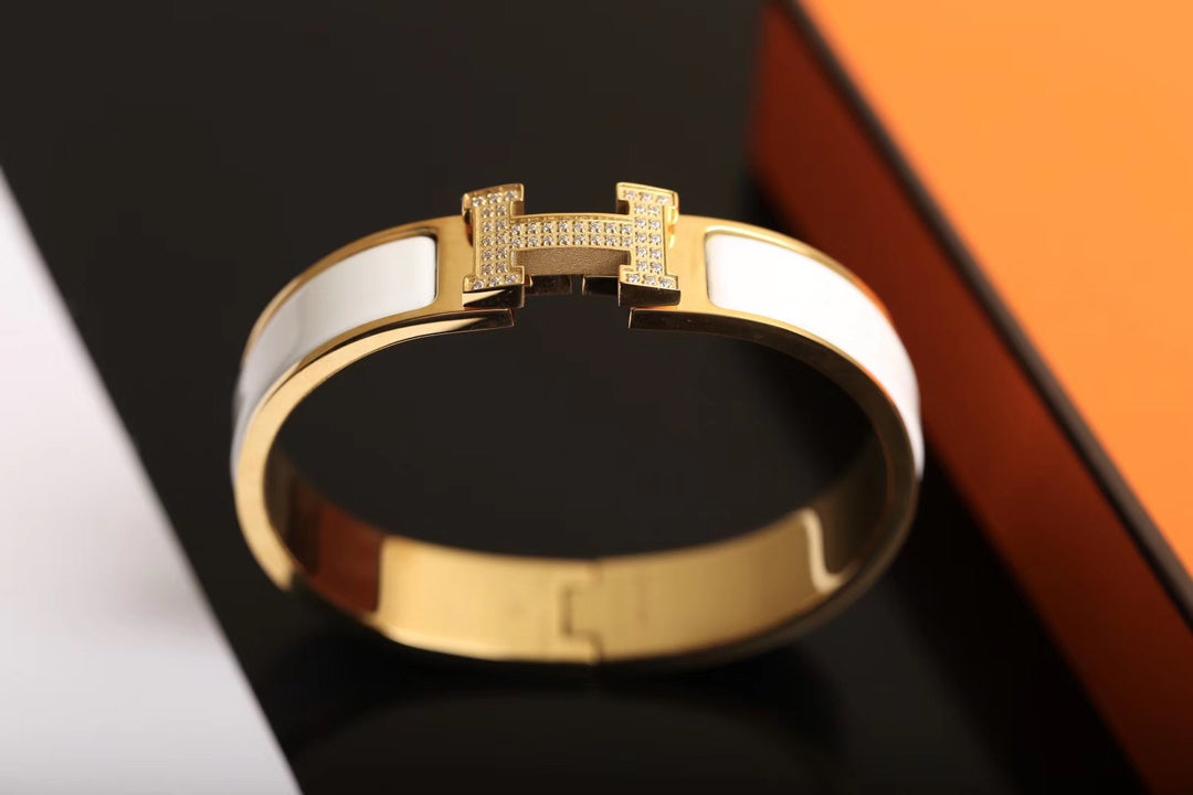 [BLUE TEARS]H BRACELET GOLD DIAMOND