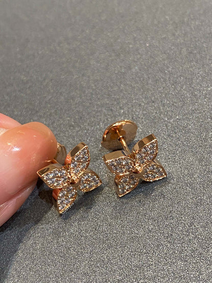 [BLUE TEARS]STAR DIAMOND EARRINGS
