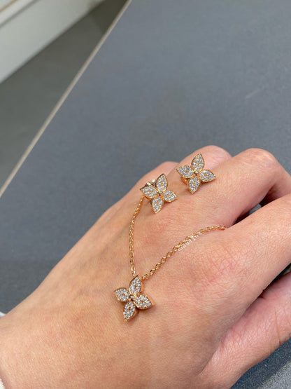 [BLUE TEARS]STAR DIAMOND NECKALCE