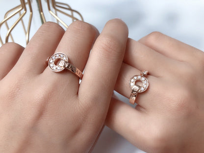 [BLUE TEARS]DREAM RING DIAMOND PINK GOLD