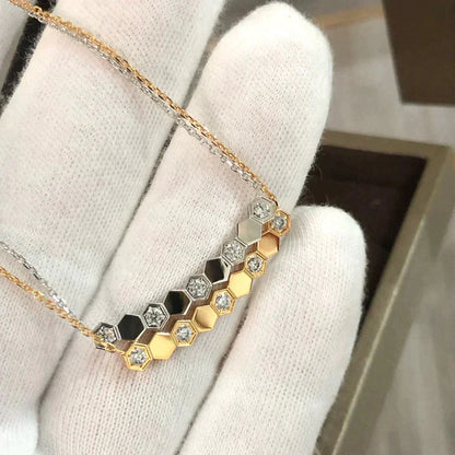 [BLUE TEARS]BEE LOVE NECKLACE DIAMOND