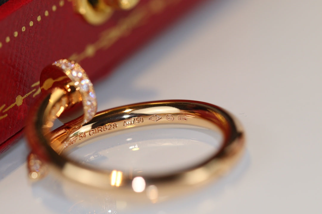 [BLUE TEARS]JUSTE RING 2.65MM GOLD DIAMOND
