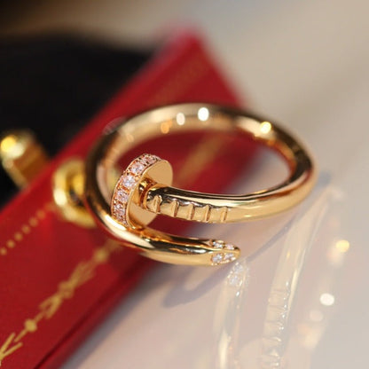[BLUE TEARS]JUSTE RING 2.65MM GOLD DIAMOND