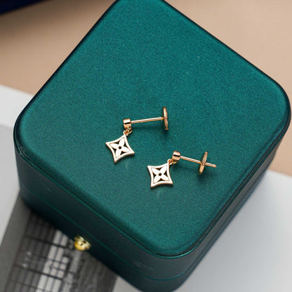 [BLUE TEARS]STAR EARRINGS GOLD
