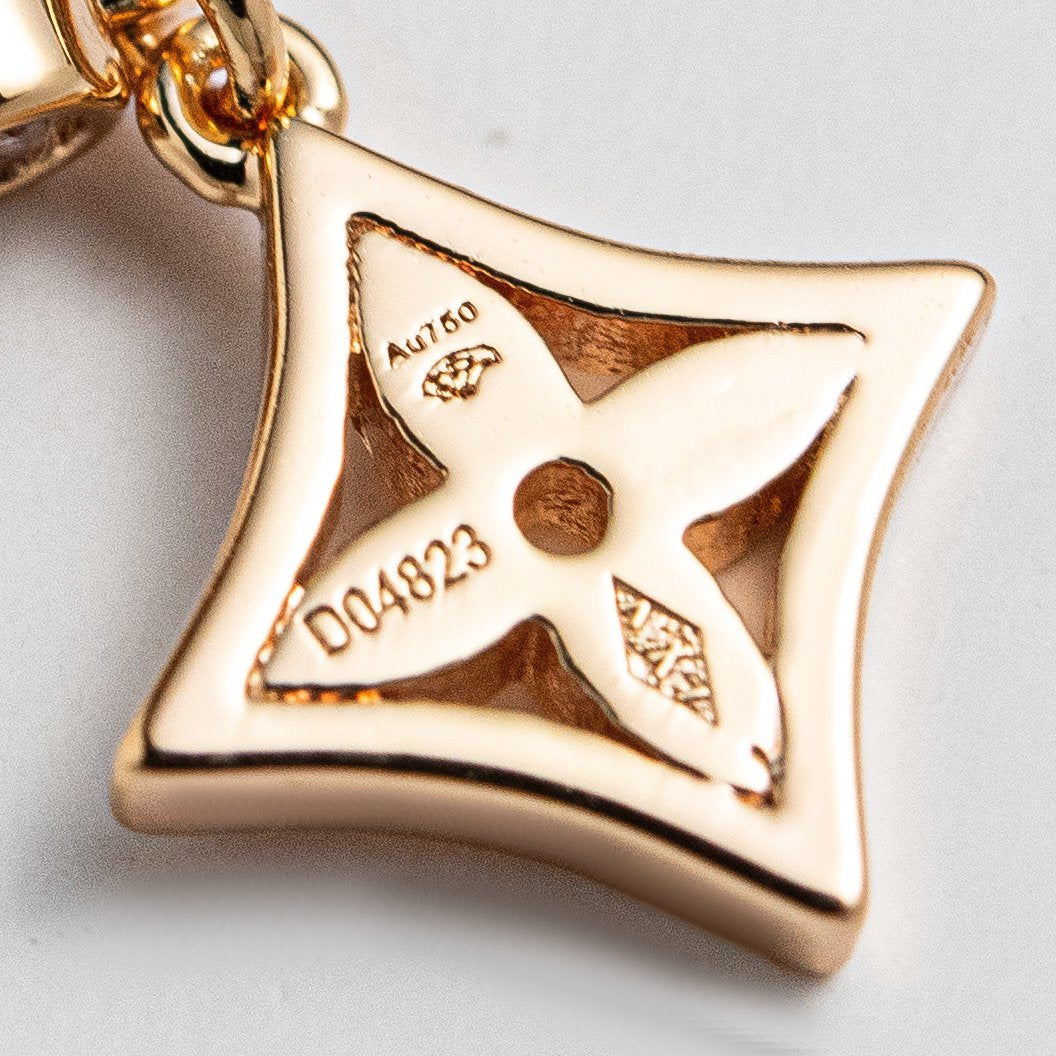 [BLUE TEARS]STAR EARRINGS GOLD