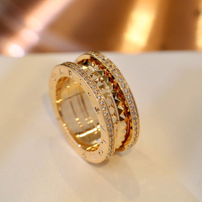 [BLUE TEARS]ZERO 1 GOLD DIAMOND RING