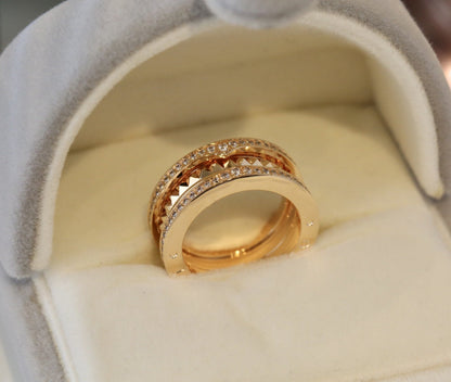 [BLUE TEARS]ZERO 1 GOLD DIAMOND RING