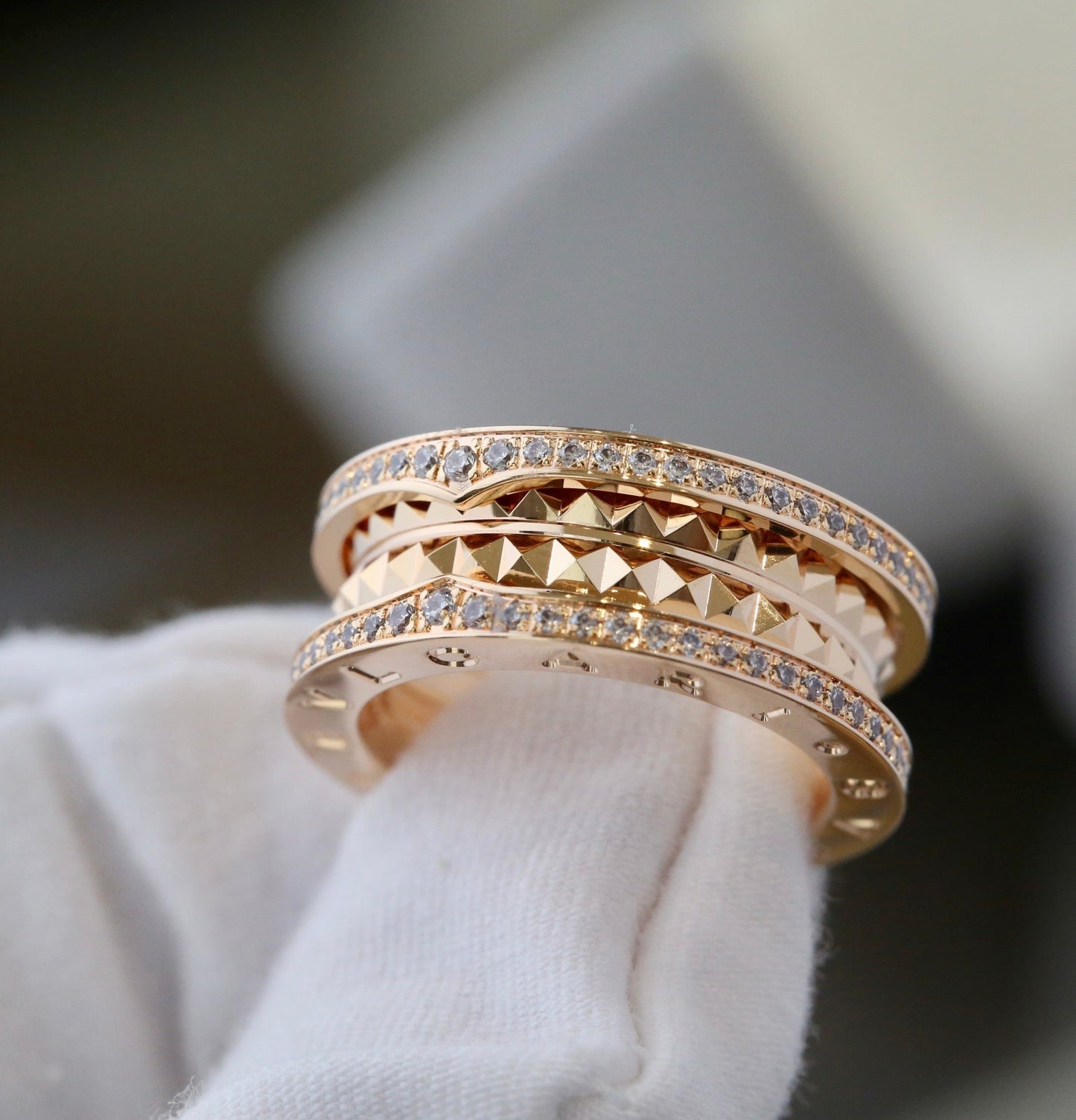 [BLUE TEARS]ZERO 1 GOLD DIAMOND RING
