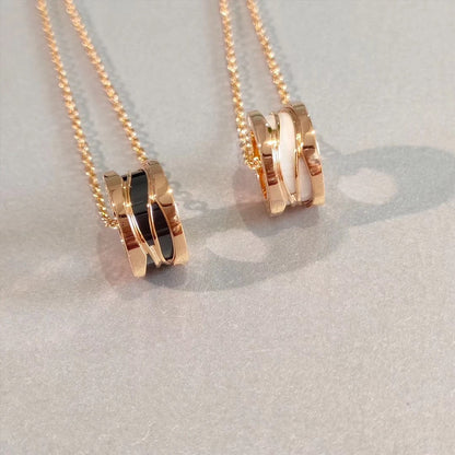 [BLUE TEARS]ZERO 1 NECKLACE PINK GOLD