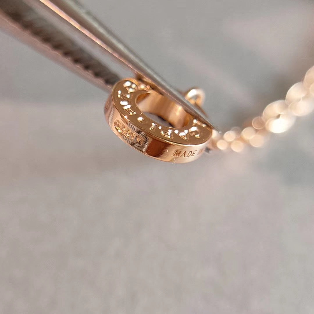 [BLUE TEARS]ZERO 1 NECKLACE PINK GOLD