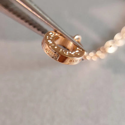[BLUE TEARS]ZERO 1 NECKLACE PINK GOLD