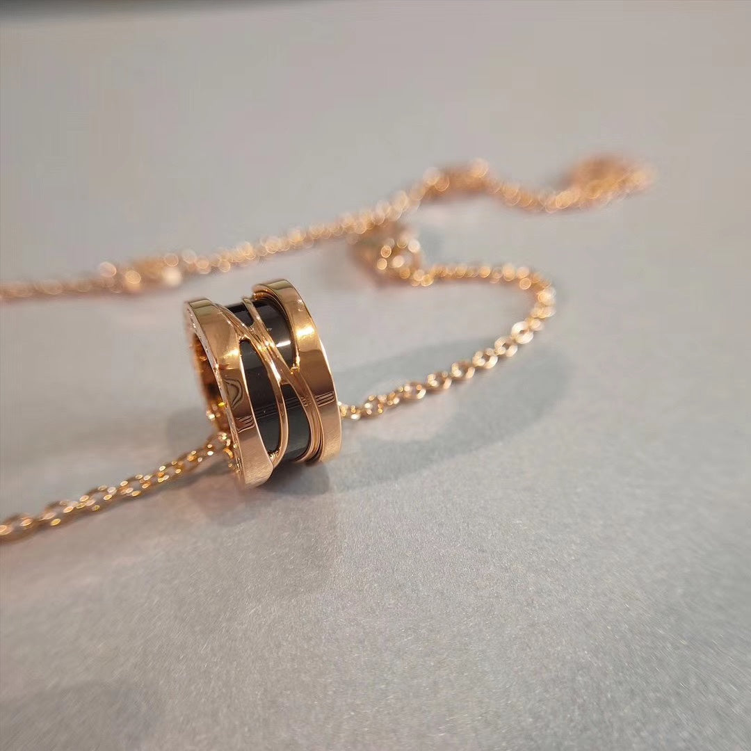 [BLUE TEARS]ZERO 1 NECKLACE PINK GOLD