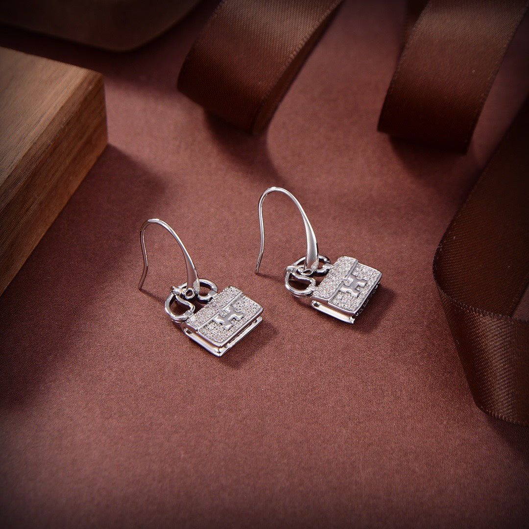 [BLUE TEARS]KELLY DIAMOND EARRINGS