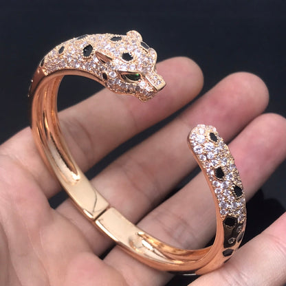 [BLUE TEARS]PANTHERE BIG BRACELET DIAMONDS