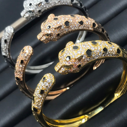 [BLUE TEARS]PANTHERE BIG BRACELET DIAMONDS