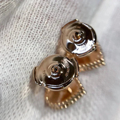 [BLUE TEARS]HEART CARNELIAN STUD EARRINGS