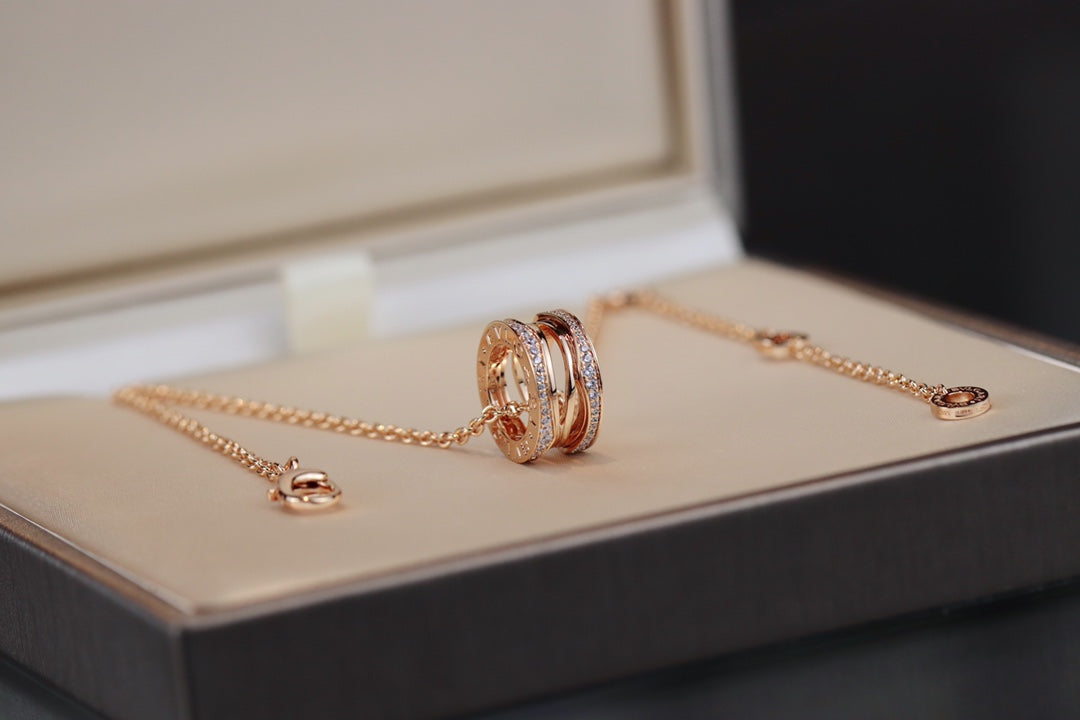 [BLUE TEARS]ZERO 1 PINK GOLD NECKLACE