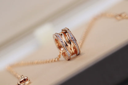 [BLUE TEARS]ZERO 1 PINK GOLD NECKLACE