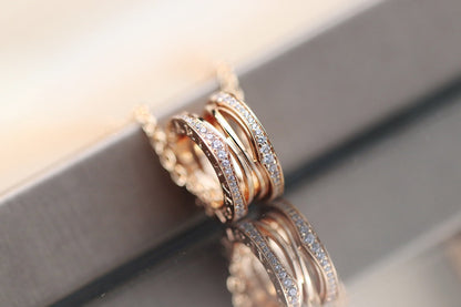 [BLUE TEARS]ZERO 1 PINK GOLD NECKLACE