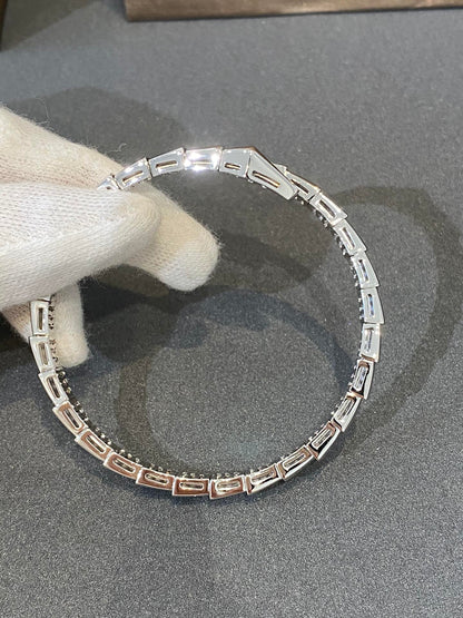 [BLUE TEARS]SERPENTI BRACELET DIAMONDS SILVER