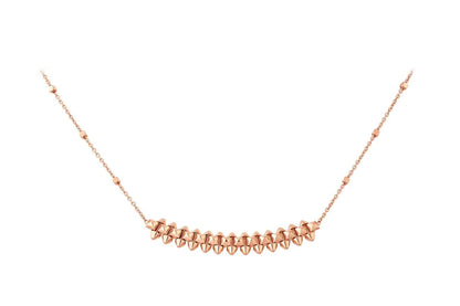 [BLUE TEARS]CLASH PINK GOLD NECKLACE
