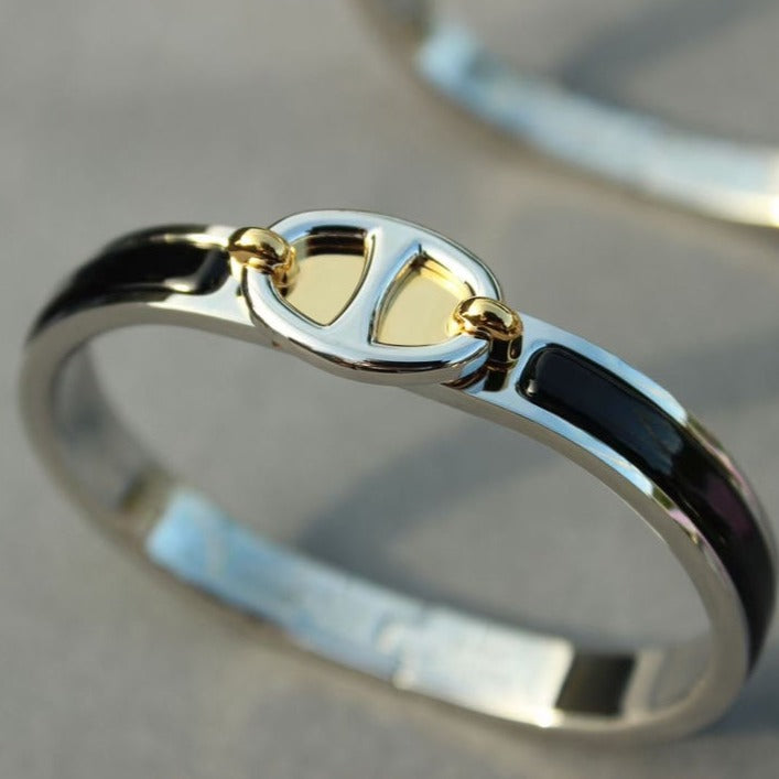 [BLUE TEARS]CLIC CHAINE SILVER BRACELET
