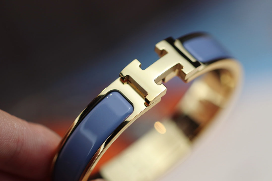 [BLUE TEARS]H BRACELET 12MM BLUE GRAY