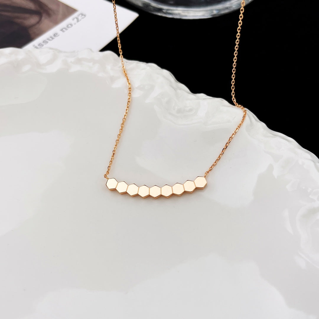 [BLUE TEARS]BEE MY LOVE DIAMOND NECKLACE