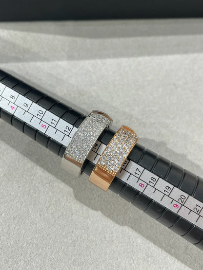 [BLUE TEARS]LIENS EVIDENCE  DIAMOND PAVED RING