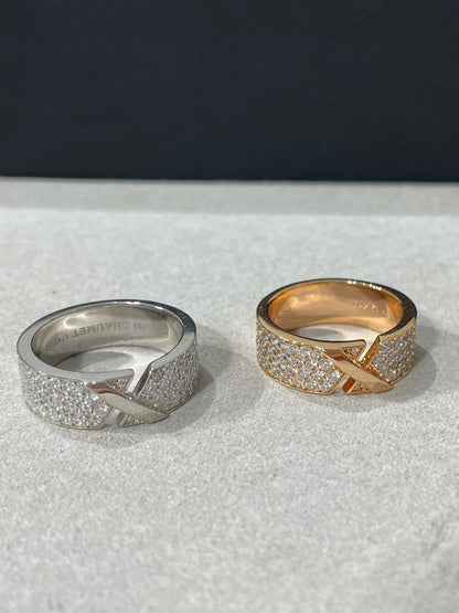 [BLUE TEARS]LIENS EVIDENCE  DIAMOND PAVED RING