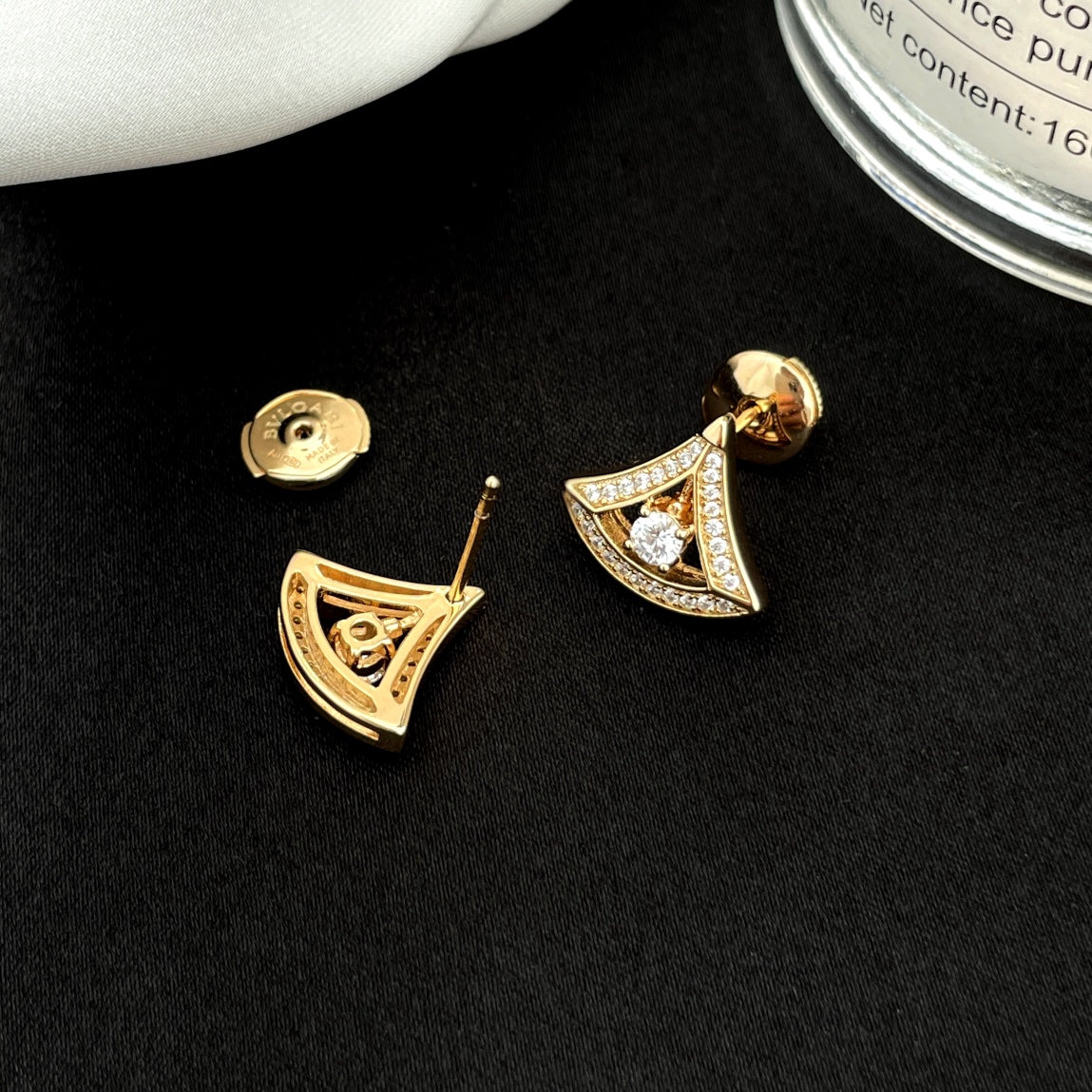 [BLUE TEARS]DREAM MINI DIAMOND STUD EARRINGS