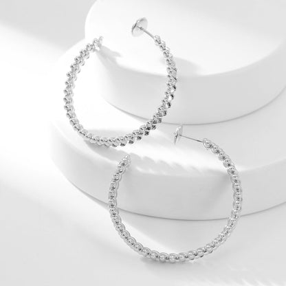 [Blue Tears Jewelry]CLASH HOOP LARGE EARRINGS